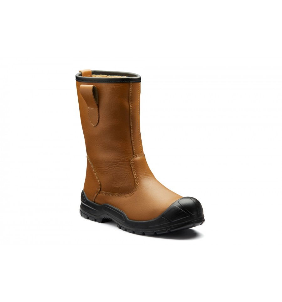 Bottes de securite cuir fourrees Point Dickies
